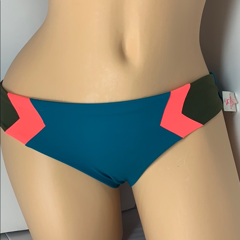 Pink Victorias secret Color block bikini SM